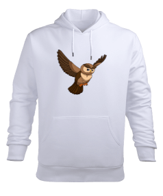Owl Model 3 Erkek Kapüşonlu Hoodie Sweatshirt