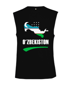 Özbekistan,uzbekistan,Ozbekiston,Özbekistan Bayrağı,Özbekistan logosu,uzbekistan flag. Kesik Kol Unisex Tişört