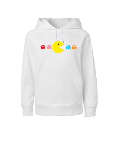 Pacman ve Hayaletler - OneArtTasarım Çocuk Unisex Hoodie Kapüşonlu