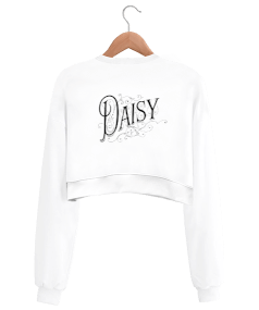 Papatya Kadın Crop Sweatshirt