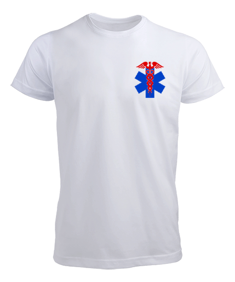 Paramedik, Paramedic, 112, Acil Beyaz Erkek Tişört