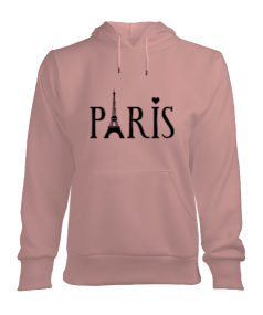 Paris Sweatshirt Kadın Kadın Kapşonlu Hoodie Sweatshirt