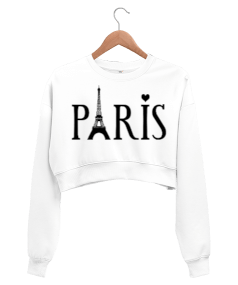 PARİS TASARIM Kadın Crop Sweatshirt