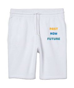 Past Now Future Unisex Sweatshirt Şort Regular Fit