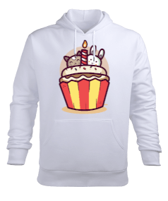 Pasta Erkek Kapüşonlu Hoodie Sweatshirt