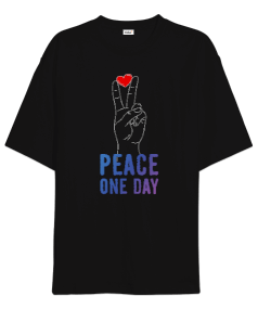 Peace One Day Oversize Unisex Tişört