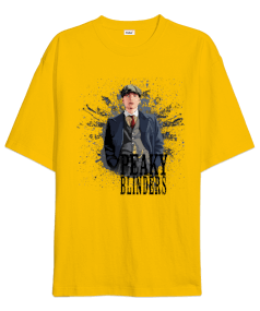 Peaky Blinders Tasarım Baskılı Oversize Unisex Tişört