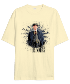 Peaky Blinders Tasarım Baskılı Oversize Unisex Tişört