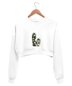 PEMPE KAKTÜS Kadın Crop Sweatshirt