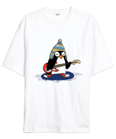 Penguen Oversize Unisex Tişört