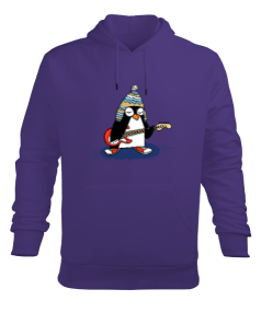 Penguen şarkıcı Erkek Kapüşonlu Hoodie Sweatshirt