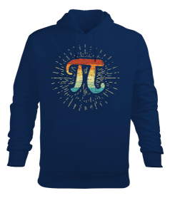 Pi Erkek Kapüşonlu Hoodie Sweatshirt