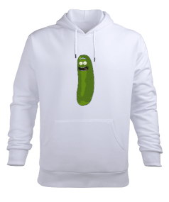 Pickle Rick Erkek Kapüşonlu Hoodie Sweatshirt