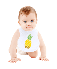 Pineapple Bebek Mama Önlüğü