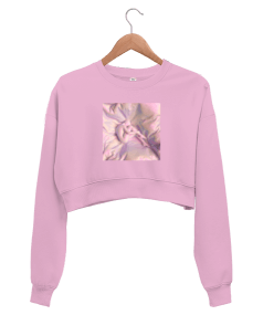 Pink Dream Kadın Crop Sweatshirt