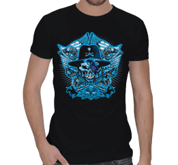 Pirate Skull T-Shirt Erkek Regular Kesim Tişört