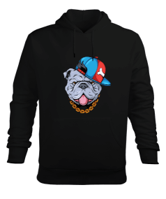 Pitbull Agresif Erkek Kapüşonlu Hoodie Sweatshirt