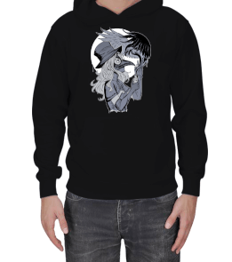 Plague Doctor Sweatshirt Erkek Kapşonlu