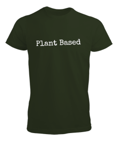 Plant Based Vegan ve Bitkisel Diyet Erkek Tişört