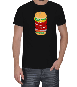 Plate Burger Erkek Tişört