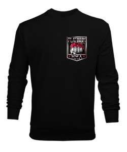 Platinum mma Siyah Erkek Sweatshirt