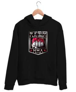 Platinum mma Siyah Unisex Kapşonlu Sweatshirt