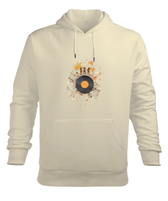 PLAY YOUR SPIRIT MUSIC Erkek Kapüşonlu Hoodie Sweatshirt