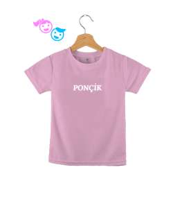 Ponçik Pembe Çocuk Unisex