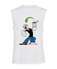 POPEYE Kesik Kol Unisex Tişört