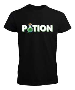 potion Siyah Erkek Tişört