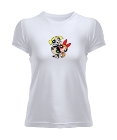 Powerpuff Girls T-shirt Kadın Tişört