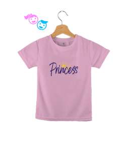 Prenses - Princess Pembe Çocuk Unisex