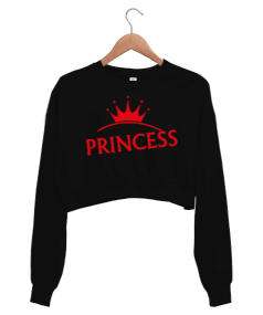 Princess Kadın Crop Sweatshirt