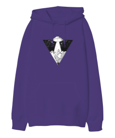 Prism Oversize Unisex Kapüşonlu Sweatshirt