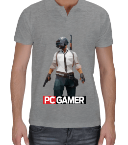 PUBG Oyuncu Erkek Kısa Kol Polo Yaka