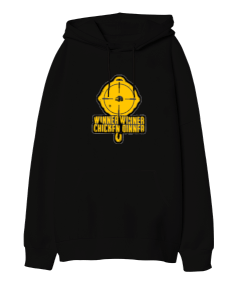 PUBG Winner Winner Baskılı Oversize Unisex Kapüşonlu Sweatshirt