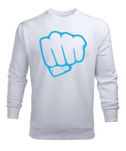 punch Beyaz Erkek Sweatshirt