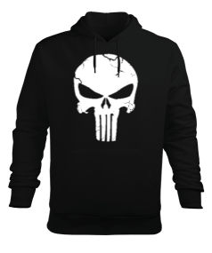 Punisher Skull Erkek Kapüşonlu Hoodie Sweatshirt