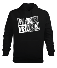 Punk Rock Erkek Kapüşonlu Hoodie Sweatshirt