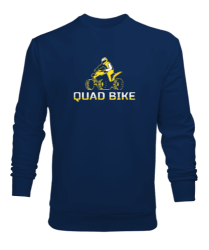 Quad Bike Lacivert Erkek Sweatshirt