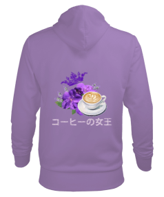 Queen Of Coffee 2 Erkek Kapüşonlu Hoodie Sweatshirt