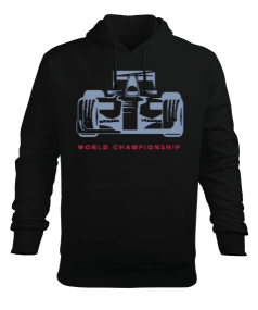 Racing Car Erkek Kapüşonlu Hoodie Sweatshirt