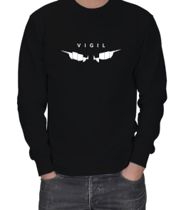 Rainbow Six Siege - Vigil Siyah ERKEK SWEATSHIRT