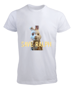 Ralph Tavşan Tişört Ralph Rabbit T-shirt Save Ralph Erkek Tişört