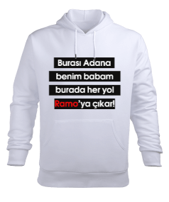 Ramo dizi Erkek Kapüşonlu Hoodie Sweatshirt