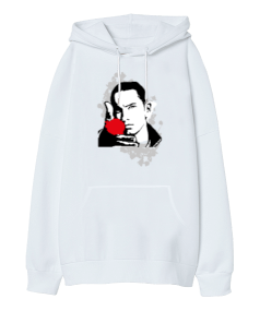 RAP Oversize Unisex Kapüşonlu Sweatshirt