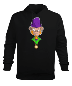 RAPÇİ MAYMUN Erkek Kapüşonlu Hoodie Sweatshirt