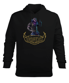 Ravens Erkek Kapüşonlu Hoodie Sweatshirt