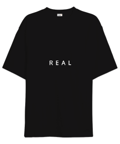 REAL Oversize Unisex Tişört