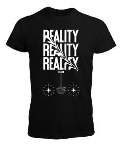 Reality club Siyah Erkek Tişört